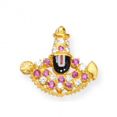 Divine Casting Venkatesha Gold Pendant